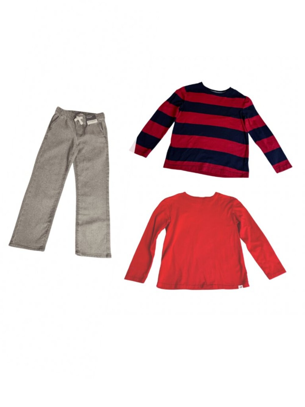 Boys Jeans & Long Sleeve Tops Bundle 6-7